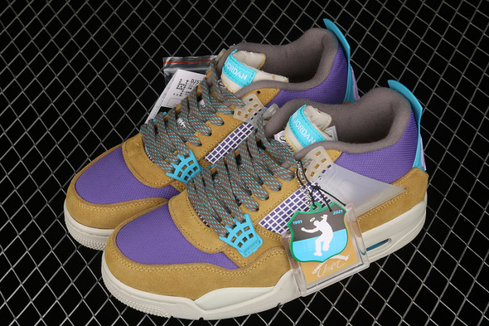 union air jordan 4 desert moss taupe haze dj5718-300