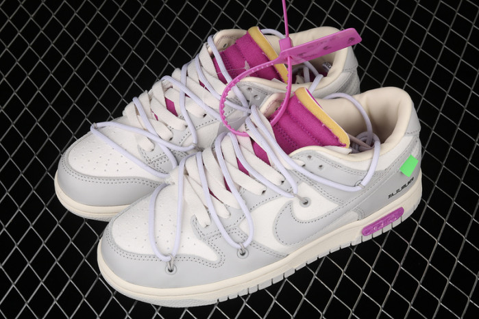 off white nike dunk low 03 of 50 ow dm1602-118
