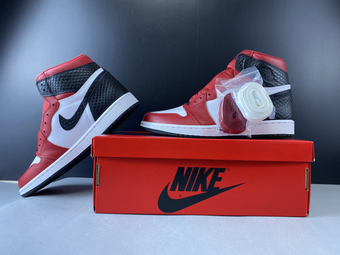 air jordan 1 high retro "satin snake" - cd0461-601