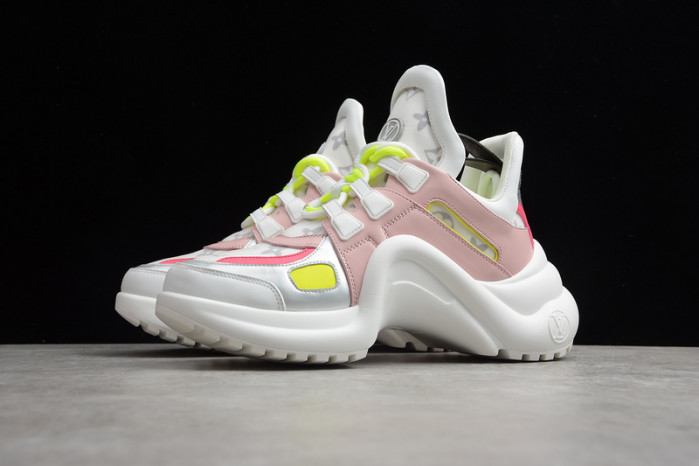 lovt pink green sneaker