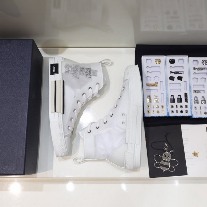 dr b23 high-top sneakers