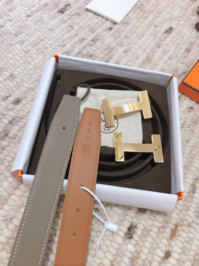 H**mes belt-3.2cm
