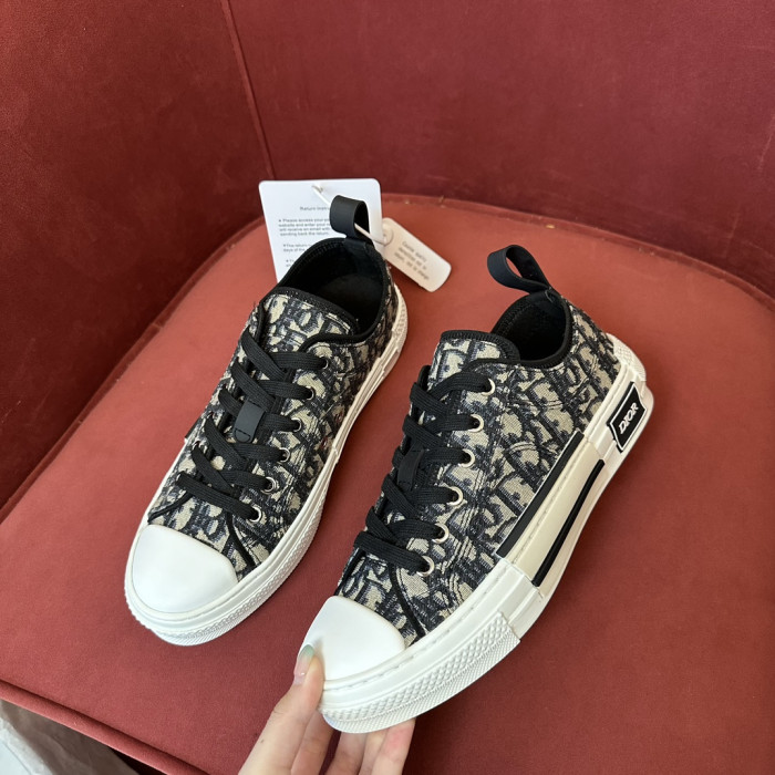 D10r b23 low top canvas oblique black d05