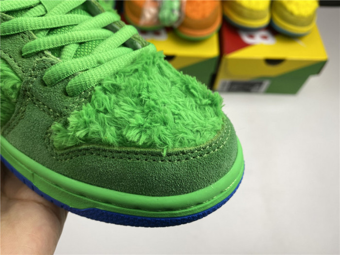 nike sb dunk kids low grateful dead bears green - cj5378-300