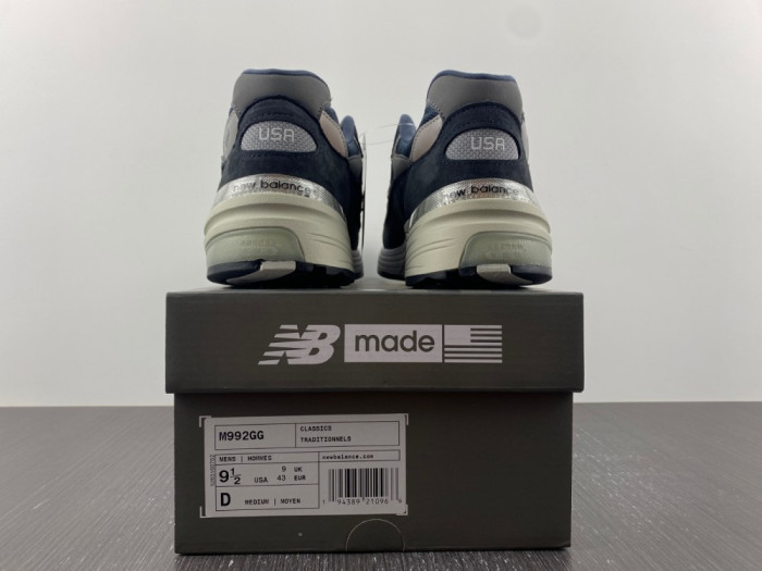 new Ba1an*e 992 navy grey m992gg