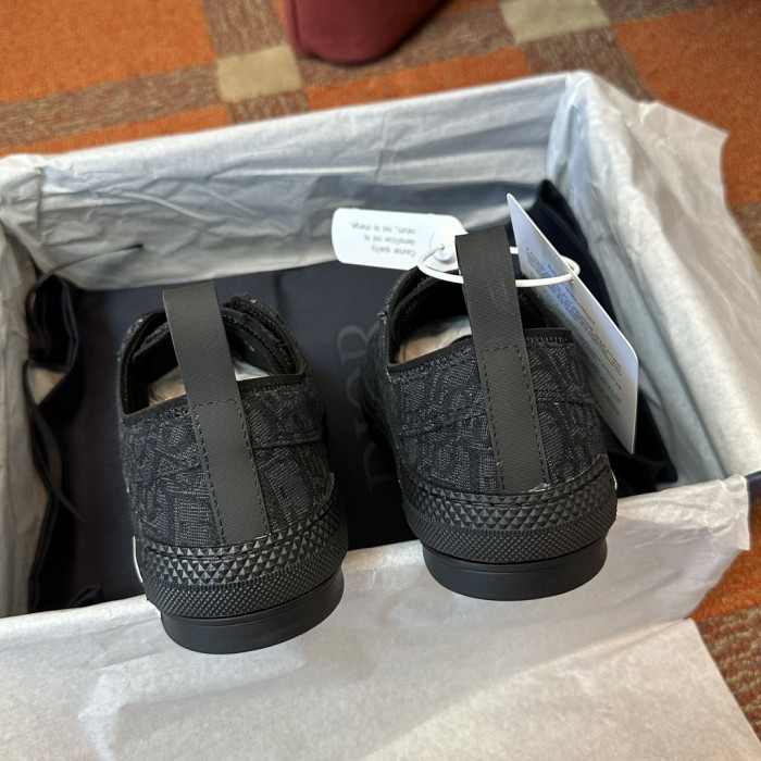 D10r b23 low top canvas oblique black d03