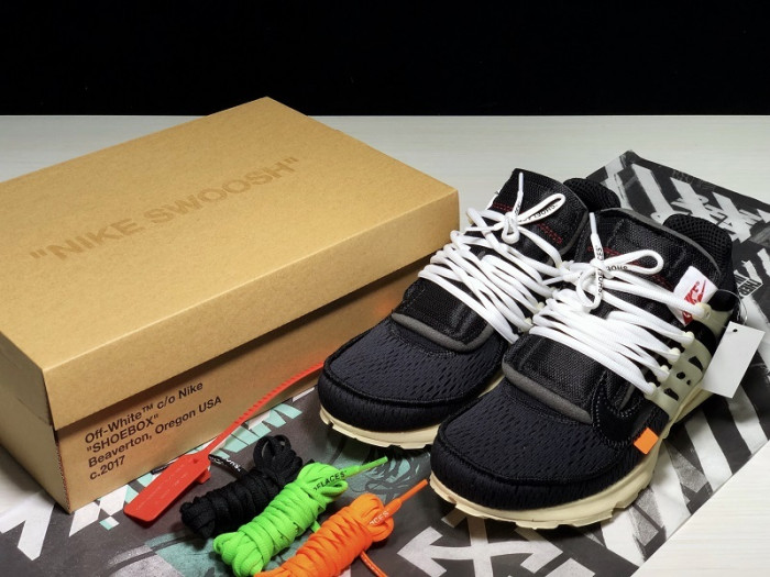 nike the 10: air presto "off-white" - aa3830-001