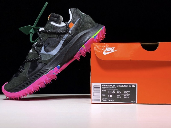 nike zoom terra kiger 5 off-white black - cd8179-001