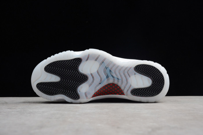 jordan 11 retro bp "72-10" black mens 378037-002