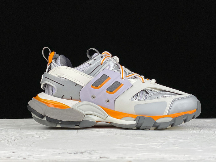 bl tess s. gomma trek low sneakers cream orange h903p080