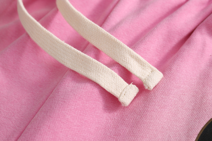 He11star flame shorts pink