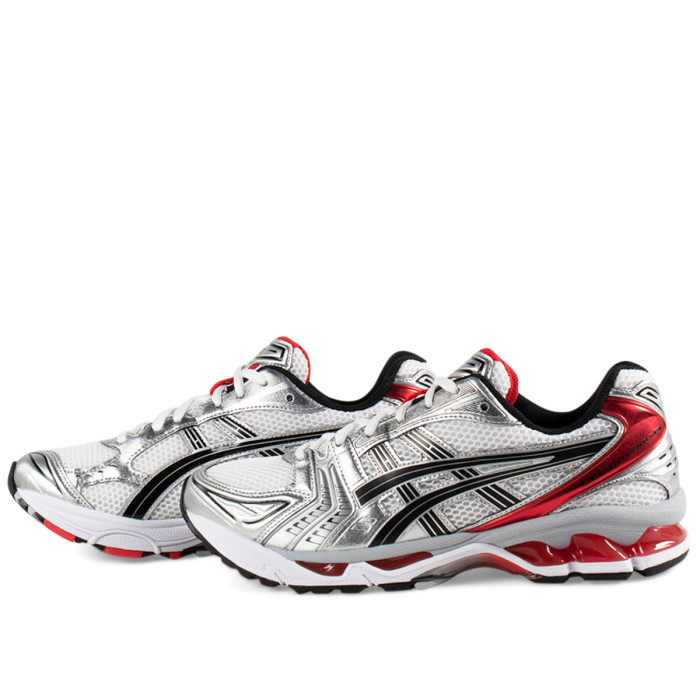 As1cs gel-kayano 14 white classic red 1201a019-103