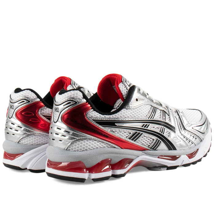 As1cs gel-kayano 14 white classic red 1201a019-103
