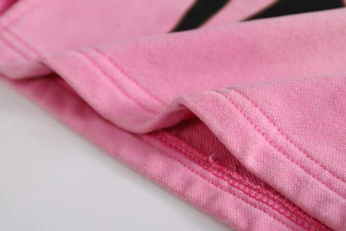 He11star flame shorts pink