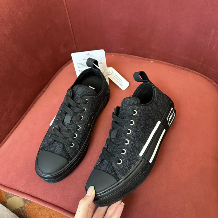 D10r b23 low top canvas oblique black d03